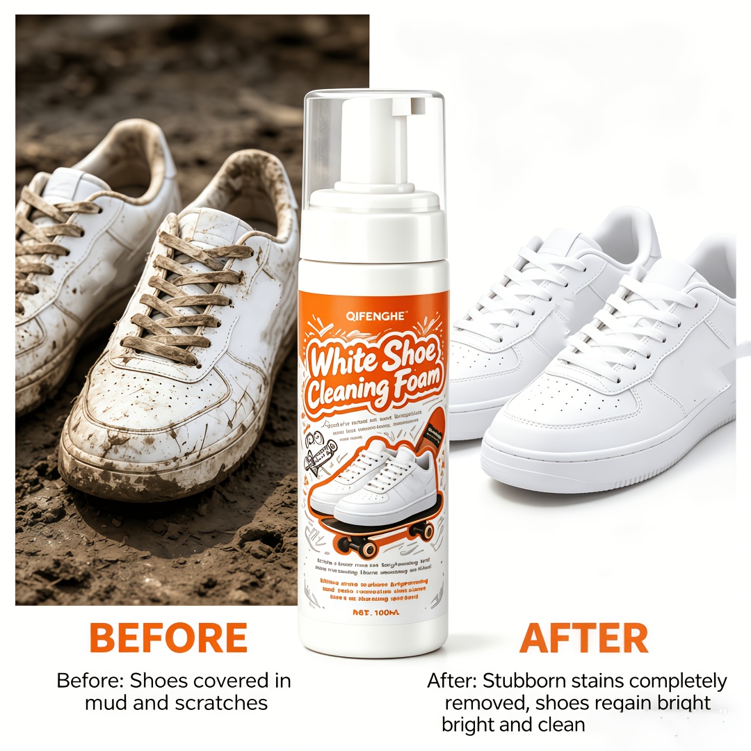 휴대용 무세척 화이트 슈즈 클리너 폼, 스니커즈, 가죽 - Sneaker Cleaner 리뷰 및 가격