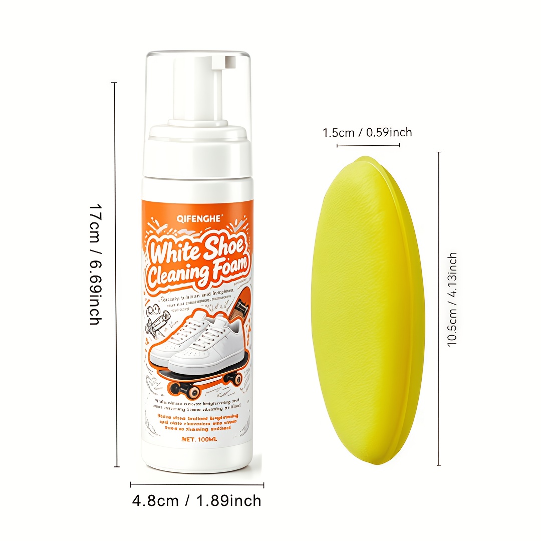 휴대용 무세척 화이트 슈즈 클리너 폼, 스니커즈, 가죽 - Sneaker Cleaner 리뷰 및 가격
