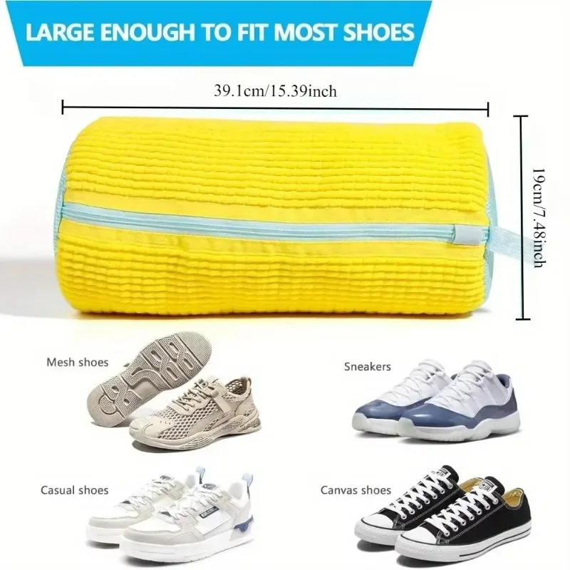 재사용 가능한 내구성 있는 신발 세탁 가방 (모든 신발 - Sneakers Care 리뷰 및 가격