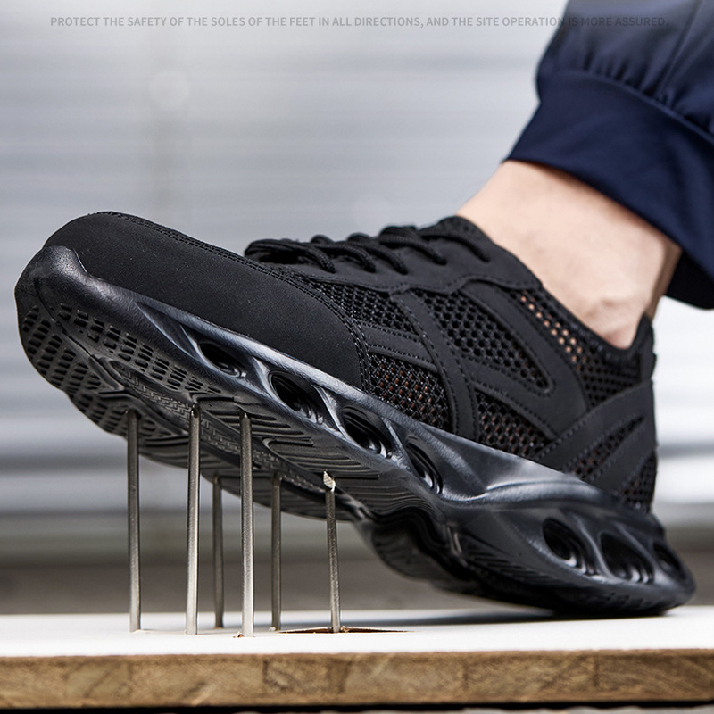 통기성 남성 작업 안전화 경량 편안한 작업 운동화 복합 - Sneakers Care 리뷰 및 가격